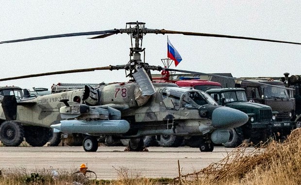 Rosyjskie wojska opuszczają bazę w Syrii