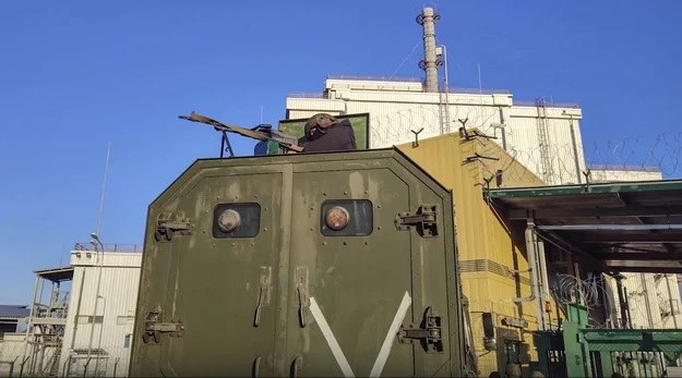 Rosyjskie wojska w Czarnobylu /RUSSIAN DEFENCE MINISTRY /PAP