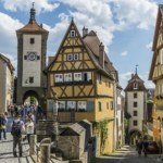 Rothenburg ob der Tauber w Bawarii. Nazywane najpiękniejszym miastem Niemiec