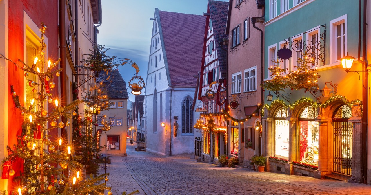 Rothenburg ob der Tauber zachwyca urokliwymi uliczkami i klimatem świąt, który wyczuwalny jest na każdym kroku /Pixel