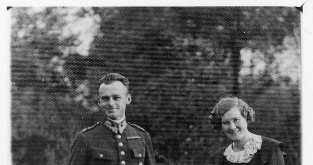 Rotmistrz Witold Pilecki z żoną i dziećmi. Lata 30. /Muzeum Armii Krajowej /