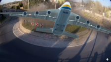 "Roundabout flight in Rąbien, Poland". O tym jest głośno na świecie!