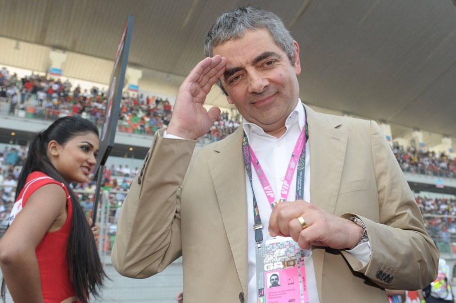 Rowan Atkinson dwukrotnie rozbił swojego McLarena / 	David Ebener    /PAP/EPA