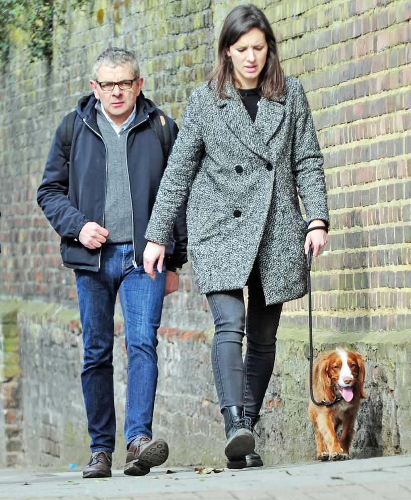 Rowan Atkinson And Louise Ford