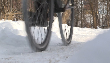 Rower w mieście zimą. Zalet nie brakuje