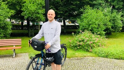 ​Rowerem dookoła świata. Mieszkaniec Radomska rozpoczyna wyjątkową podróż