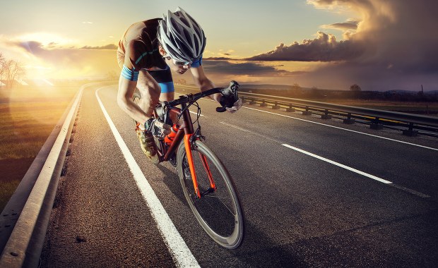 Rowerzysta zatrzymany na autostradzie A4