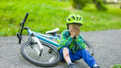 ​Rowerzystka zderzyła się z 5-latkiem na rowerku. Kto to widział?