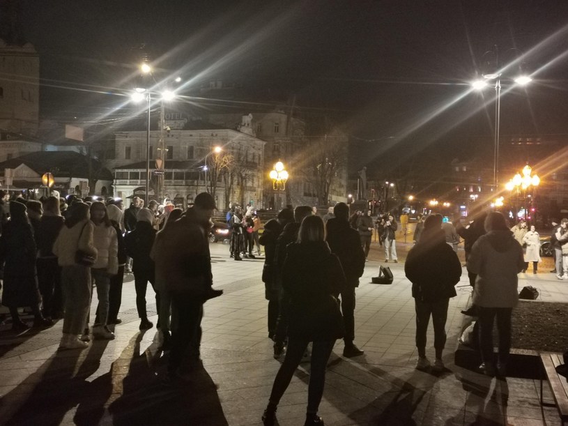 Również centrum Lwowa. Marzec 2022 r. /Karolina Olejak /archiwum prywatne
