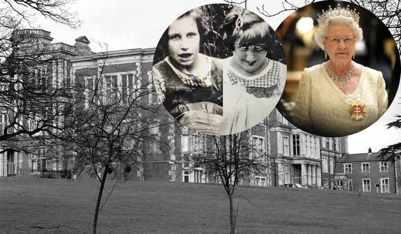 Royal Earlswood Mental Hospital, królowa Elżbieta II i jej kuzynki /Getty Images