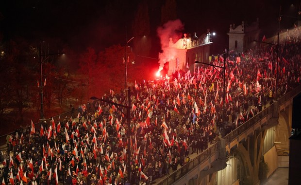 Rozbieżności ws. liczby uczestników Marszu Niepodległości [ZAPIS RELACJI]