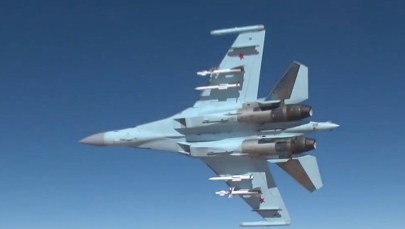 Rozbił się rosyjski myśliwiec, pilot zdołał się katapultować