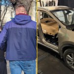 Rozbita dziupla samochodowa na Mazowszu