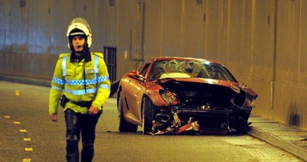 Rozbite ferrari 599 GTB Ronaldo /AFP