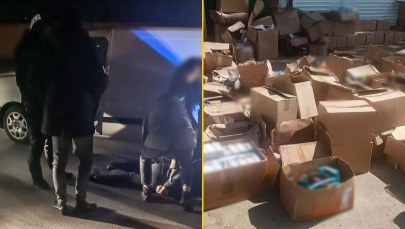 Rozbity gang tytoniowy. 9 milionów papierosów i 17 ton krajanki 
