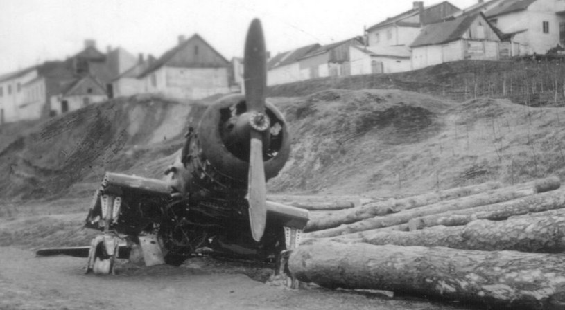 Rozbity w Łęcznej samolot bombowo-rozpoznawczy P-23B Karaś /CAW /domena publiczna