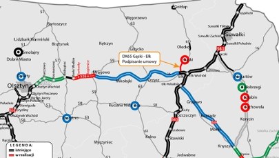 Rozbudowa kolejnego odcinka krajowej "65" 