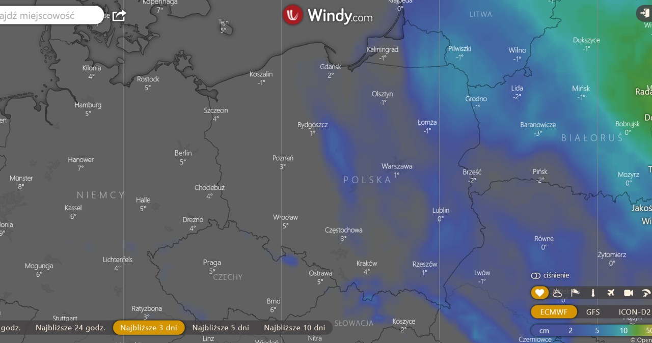 Rozbudowany serwis pogodowy Windy.com /Windy.com /materiał zewnętrzny