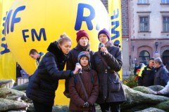 Rozdajemy choinki w Krakowie