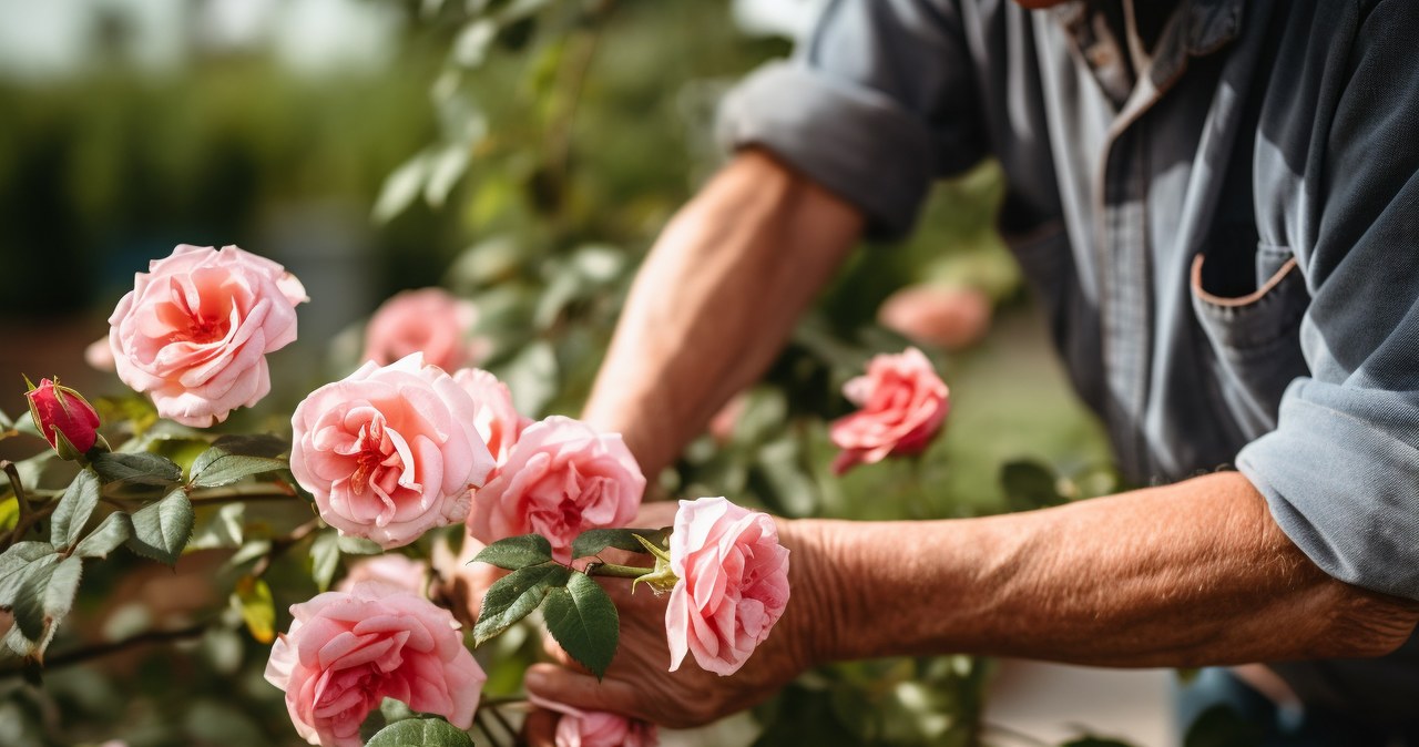 Róże to urokliwe kwiaty, wymagające odpowiedniej pielęgnacji. Jednym z istotnych zabiegów jest ich przycinanie. /123RF/PICSEL