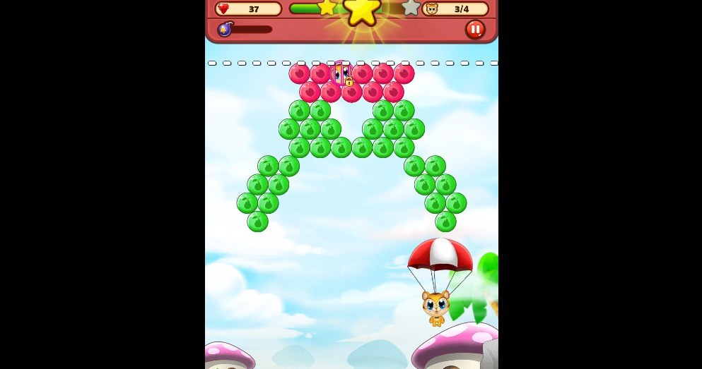 Rozgrywka gry online za darmo Bubble Shooter Classic Match 3 Pop Bubbles /Click.pl