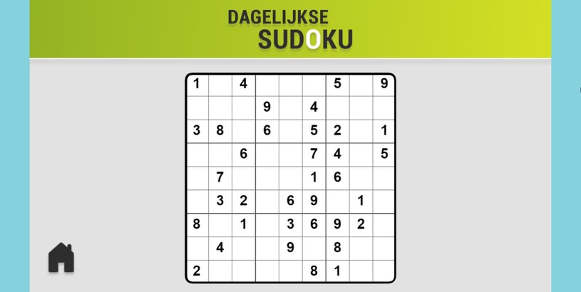 Rozgrywka gry online za darmo Daily Sudoku /Click.pl