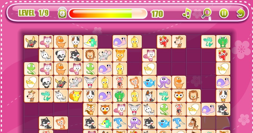 Rozgrywka gry online za darmo Mahjong Dream Pet Link