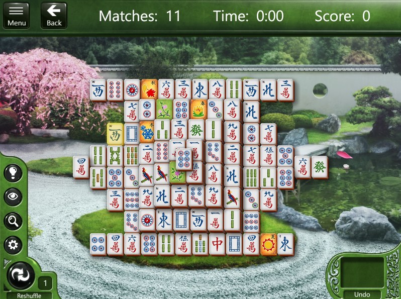 Rozgrywka w grze Microsoft Mahjong /Click.pl