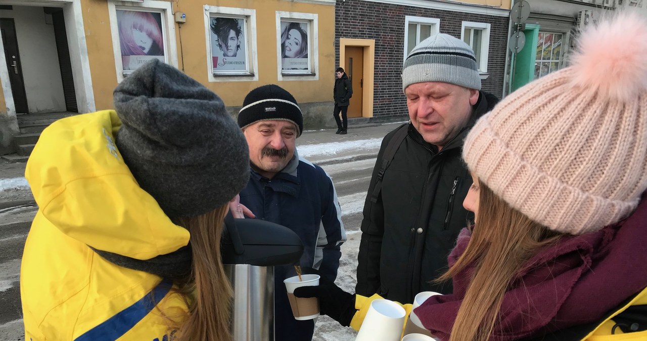 Rozgrzewamy mieszkańców Gołdapi kawą!