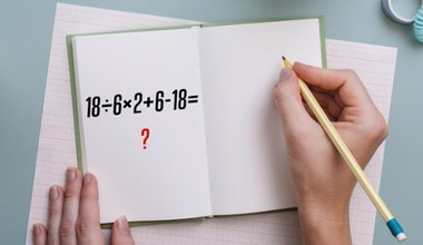 Rozgrzewka dla umysłu. Ta zagadka matematyczna to niezły trening