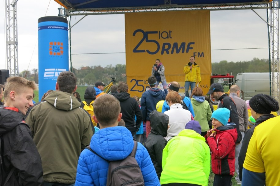 Rozgrzewka z Adą Palką /Józef Polewka /RMF FM