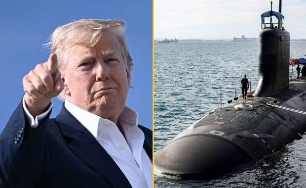 Rozkaz dla dwóch okrętów atomowych. Trump reaguje na prowokacje z Rosji