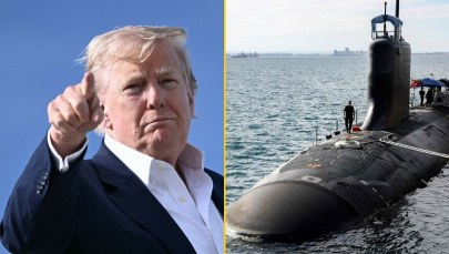 Rozkaz dla dwóch okrętów atomowych. Trump reaguje na prowokacje z Rosji