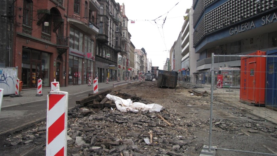 Rozkopana ul. 3 Maja /Anna Kropaczek /RMF FM