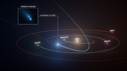 Rozlatująca się kometa wpadła w oko... teleskopowi Hubble'a. Przypadkiem