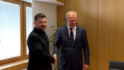 Rozmowa Tuska z Zełenskim. "Omówiliśmy kwestie z agendy dwustronnej"