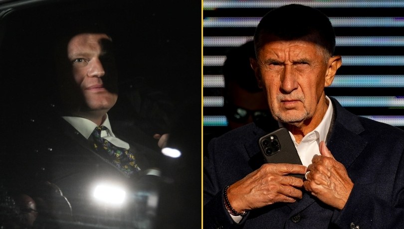 Rozmowy na temat utworzenia nowego czeskiego rządu rozpoczęte. Filip Turek przyjechał zwycięskiego Andreja Babisza /CTK/Ondrej Deml/Michaela Rihova /PAP