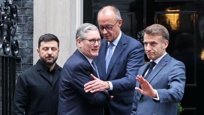 Rozmowy o pokoju w Ukrainie. Komunikat Pałacu Elizejskiego po spotkaniu w Londynie