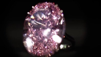 Różowy diament sprzedamy za rekordową sumę