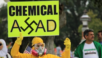 Rozpaczliwy krzyk o pomoc przed amerykańskim Kapitolem   