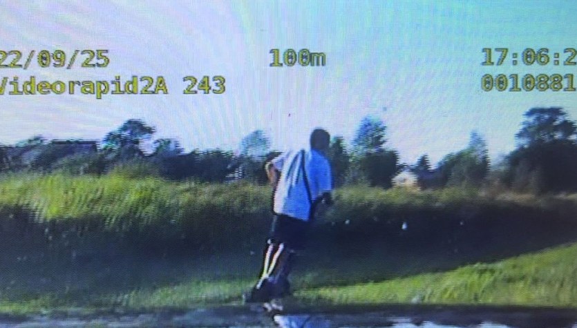 ​Rozpędzona hulajnoga, a za nią radiowóz. Szalony rajd 14-latka