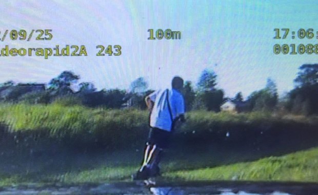 ​Rozpędzona hulajnoga, a za nią radiowóz. Szalony rajd 14-latka