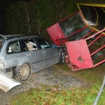 Rozpędzone bmw uderzyło w pieszego. Nastoletni kierowca zatrzymany po ucieczce