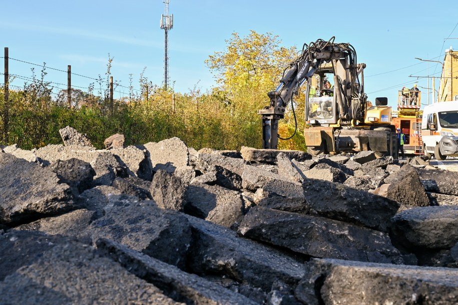 Rozpoczęcie prac budowlanych /MPK Wrocław /Materiały prasowe