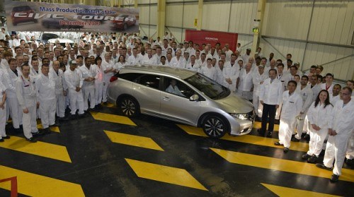 Rozpoczęcie produkcji Civica Tourer /Honda