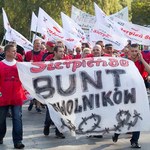 Rozpoczęła się manifestacja pracowników kopalni Kazimierz-Juliusz