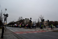 Rozpoczęła się manifestacja rolników z NSZZ "Solidarność"