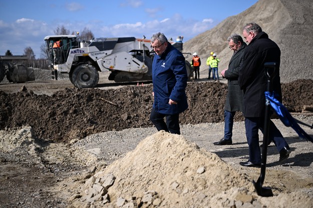 Rozpoczyna się budowa kolejnego odcinka drogi Via Carpatia /Darek Delmanowicz /PAP