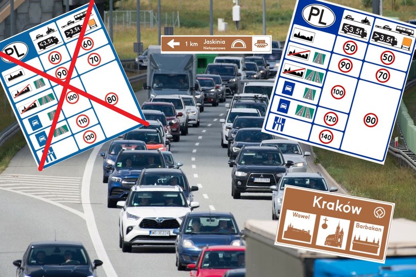 Rozporządzenia zmieniające część znaków drogowych zaczną obowiązywać 5 grudnia bieżącego roku /Wojciech Stróżyk /Reporter   /Agencja SE/East News