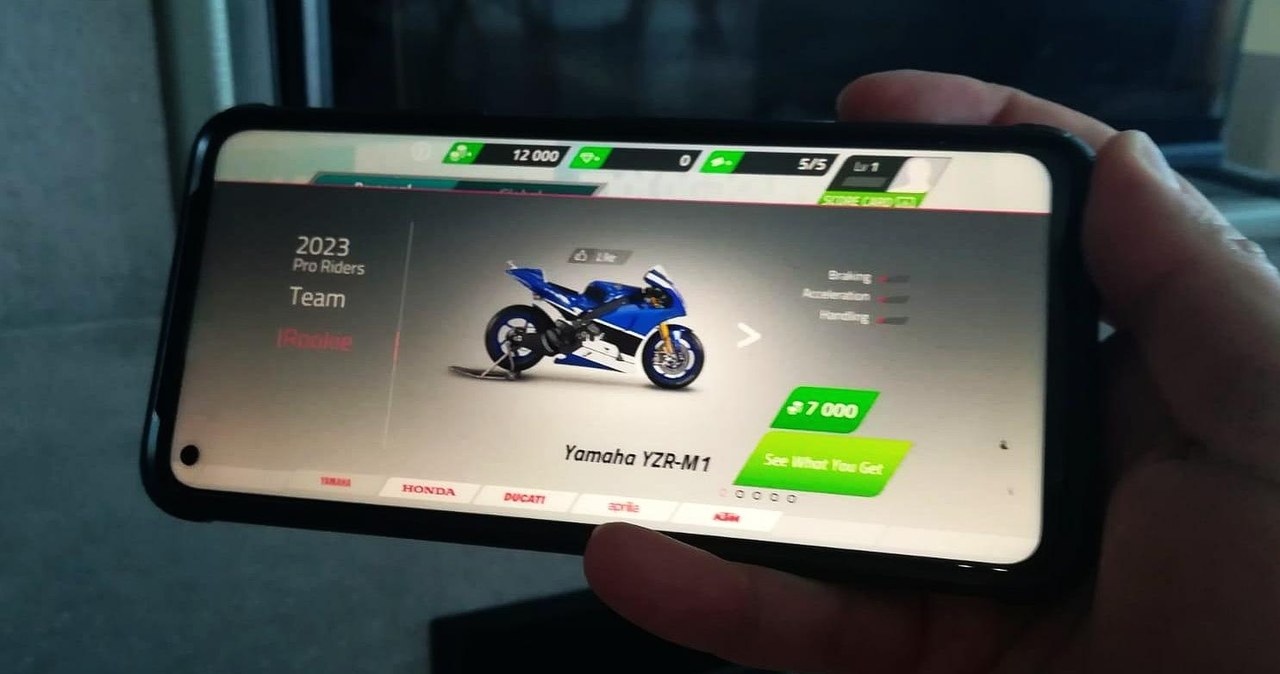 rozrywka też jest ważna. Motocyklowych gier w sklepie Google Play jest mnóstwo /INTERIA.PL